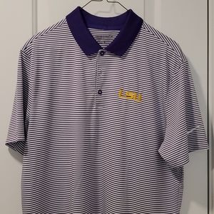 Nike LSU logo polo.